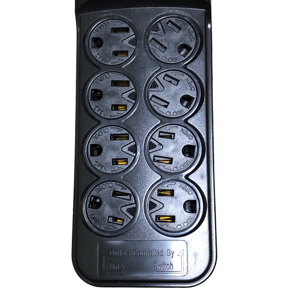 Defiant Power Strip 15 Amp 7-Day Indoor Digital Timer with 8-Outlet - Picture 2 of 15